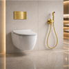Bateria bidetowa Balneo Cascade model 2 gold