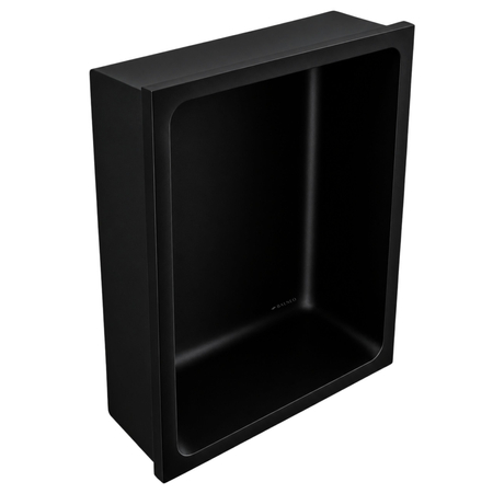 Niche shelf WALL-BOX Solid One Carbon Black