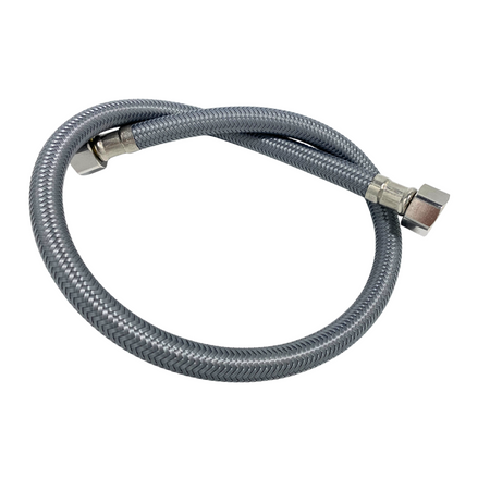 Balneo PEX connection hose gray braided 3/8" x 3/8" 40 cm