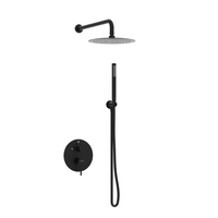 Bateria prysznicowa Balneo Cascade zestaw 2 black
