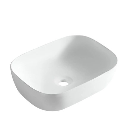 Balneo Viona 47 x 33 cm White Ceramic Countertop Basin