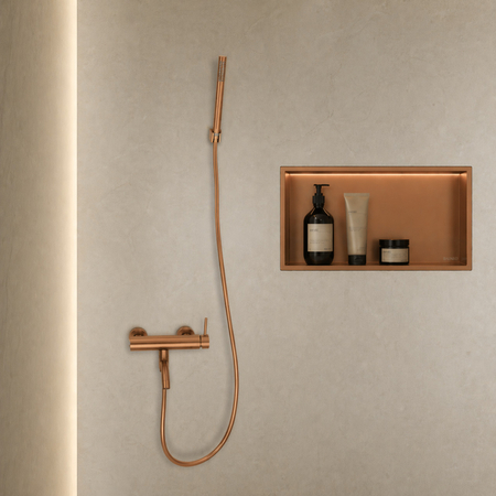 Bateria wannowa Balneo Cascade zestaw 1 copper