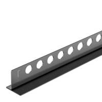 Balneo Gun Metal floor drop strip left 120 cm