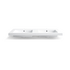 Balneo Mila countertop washbasin 120 x 45,8 cm white conglomerate