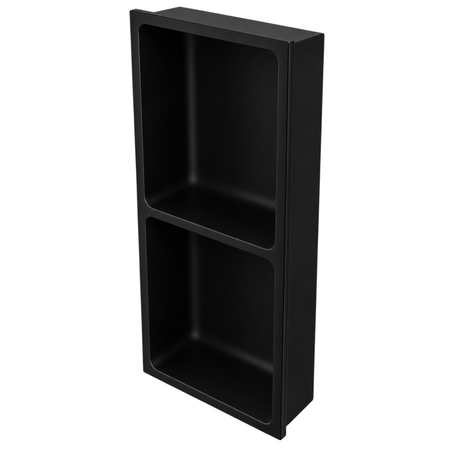 Półka wnękowa WALL-BOX Solid Duo Carbon Black