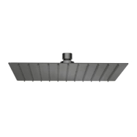 Balneo Cascade model 2 Gun Metal rain shower head