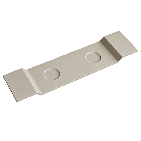 Bathtub shelf VANO Solid Surface Cashmere Dune
