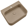 Washbasin BELORIA Solid Surface Mocca Mousse