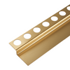 Listwa spadkowa Balneo złota podłogowa czołowa 130 cm