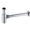 Trap basin brass Balneo chrome round