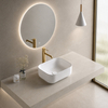 Balneo Natra 40.5 × 30 cm White Ceramic Countertop Sink