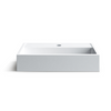 Balneo Viki countertop washbasin 40 x 24 cm white conglomerate