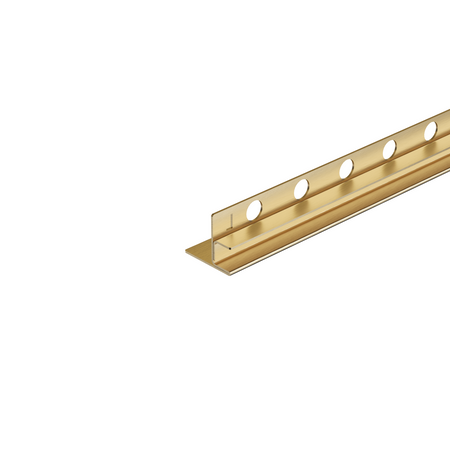 Listwa spadkowa Balneo złota do szkła lewa 120 cm