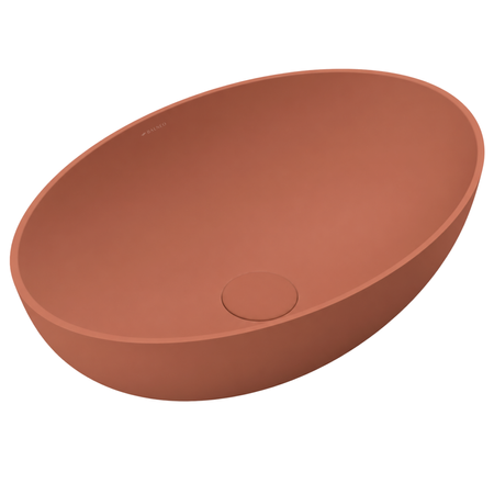 Washbasin SOVELIA Solid Surface Cotto Antico