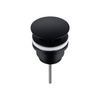 Basin plug brass Balneo Klik Klak D black universal