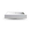 Balneo Roxy countertop washbasin 60 x 50 cm white conglomerate