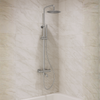 Balneo Cascade shower mixer set 1 inox