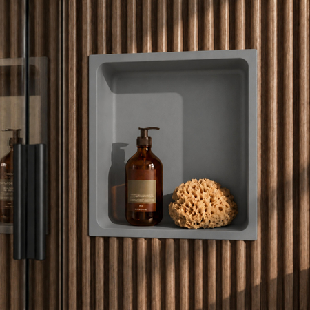 Półka wnękowa WALL-BOX Solid One Cemento Raw