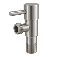 Zawór kątowy z głowicą ceramiczną model 1 INOX 1/2 x 1/2