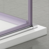 Shower enclosure sliding Balneo Rio 100 x 100 cm chrome transparentna