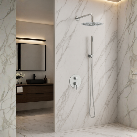 Bateria prysznicowa Balneo Cascade zestaw 2 chrom