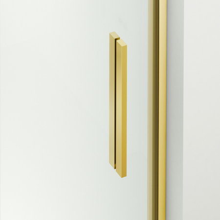 Drzwi prysznicowe rozsuwane Balneo Porta – Złote 120 cm