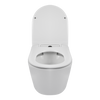 Balneo Luxa Rimless wall-hung toilet bowl, white, collar-free, with soft-close duroplast seat