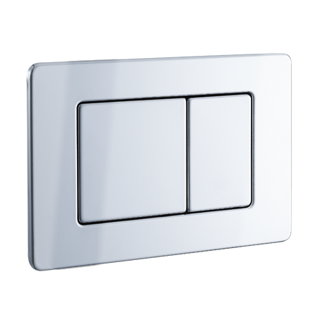 Flush button for TOILET Balneo Axo chrome made of stainless steel