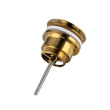 Korek umywalkowy mosiężny Balneo Klik Klak D złoty uniwersalny