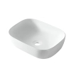 Balneo Viona 47 x 33 cm White Ceramic Countertop Basin
