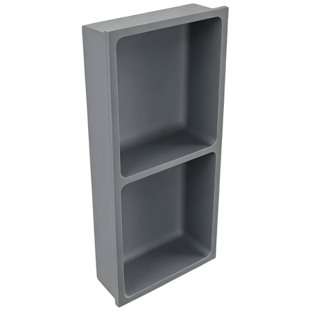 Niche shelf WALL-BOX Solid Duo Cemento Raw