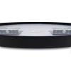 Lustro okrągłe Balneo Corina black 60 cm
