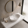 Balneo Vileo 62 × 42 cm White Ceramic Countertop Washbasin