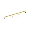 Linear drain floor Balneo Slim & Low ProLine Gold 80 cm gold