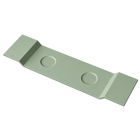 Półka na wannę VANO Solid Surface Pistachio Cream
