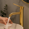 Balneo Cascade washbasin faucet model 2 gold