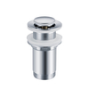 Basin plug brass Balneo Klik Klak E chrome without overflow
