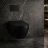 Schowek na szczotkę WC Balneo Wall Box Brush S Tiles prawy do wbudowania w ścianę ze stali nierdzewnej