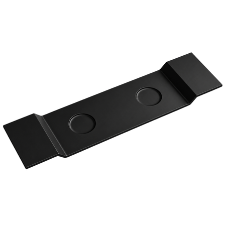 Bathtub shelf VANO Solid Surface Carbon Black