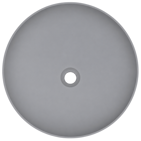 Washbasin TIERA Solid Surface Cemento Raw