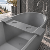Półka na wannę VANO Solid Surface Cemento Raw