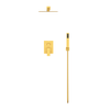 Balneo Cascade shower mixer set of 3 gold