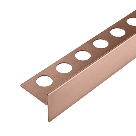 Listwa spadkowa Balneo miedziana podłogowa lewa 120 cm