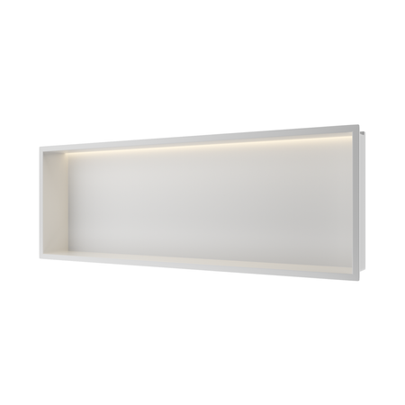 WALL-BOX ONE - WHITE z LED - 30x90x10 cm