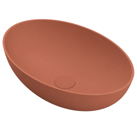 Washbasin SOVELIA Solid Surface Cotto Antico