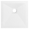 Balneo Stone Tray composite shower tray 90 x 90 x 2.5 cm white low square