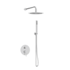 Balneo Cascade shower mixer set of 2 inox