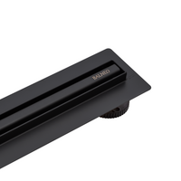 Linear drain floor Balneo Slim & Low ProLine Black 80 cm black