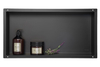 Balneo Wall Box No rim Black 60 x 30 x 10 cm black stainless steel recessed shelf without collar