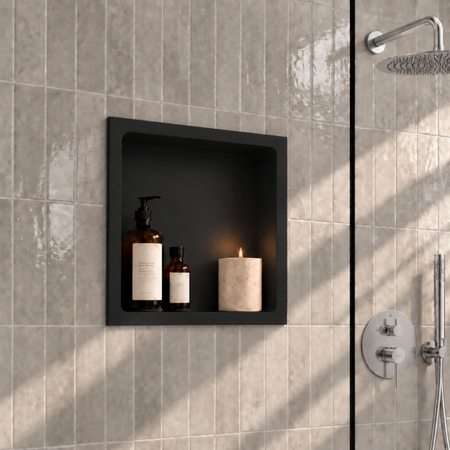 Półka wnękowa WALL-BOX Solid One Carbon Black